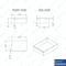 Amgood 15 in. x 10 in. x 5 in. Stainless Steel Table Drawer DRAWER-1510-Z - alternate 2